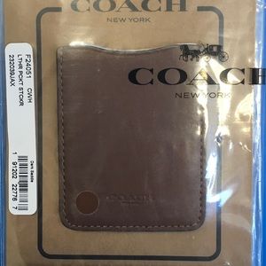 Coach Phone Pocket Sticker